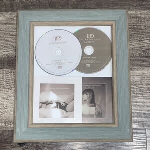 Taylor Swift TTPD & TTPD The Anthology CDs & Booklet - Framed